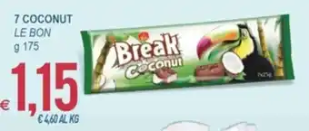 MD Discount Le Bon 7 Coconut 175 g offerta