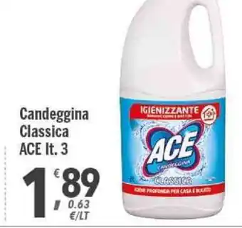 Supermercati Dok Ace Candeggina Classica 3lt offerta