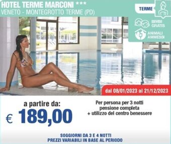 MD Discount Hotel Terme Marconi offerta