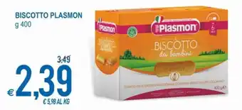 MD Discount Plasmon Biscotto 400 g offerta