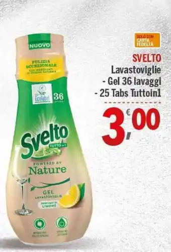 Supermercati Dok Svelto Lavastoviglie offerta