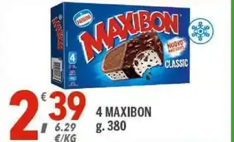 Supermercati Dok 4 Maxibon 380g offerta