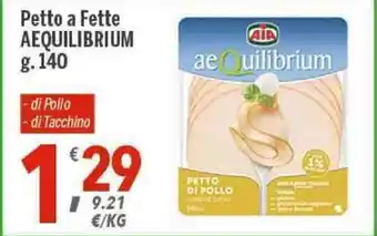 Aequilibrium Petto a fette 140g