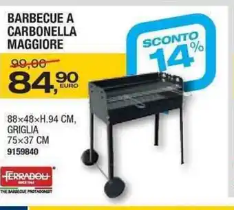Bricofer Barbecue A Carbonella Maggiore offerta