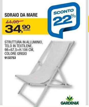 Bricofer Sdraio Da Mare offerta