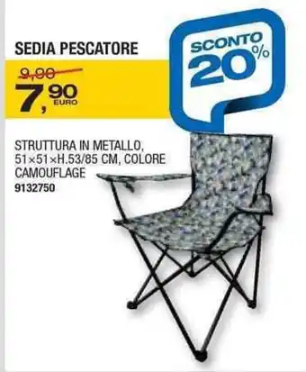 Bricofer Sedia Pescatore offerta