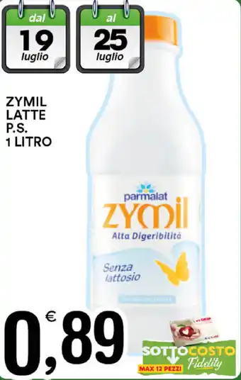 Parmalat Zymil Latte P.S. 1 litro