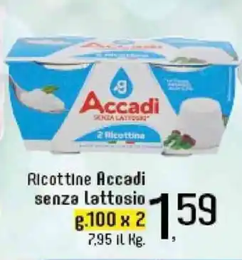 IperFamila Granarolo Accadì senza lattosio Ricottine 100 g. x 2 offerta