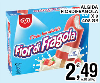 Algida Fiordifragola x 8 408gr