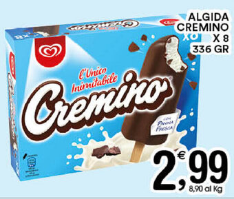 Gecop Algida Cremino x 8 336gr offerta