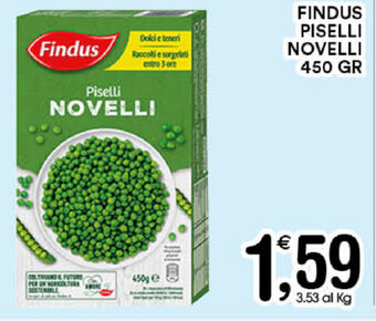 Findus Piselli Novelli 450gr