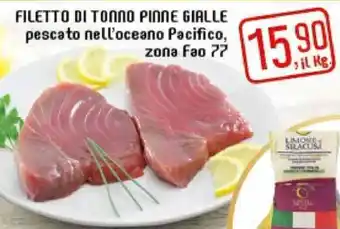 IperFamila Filetto di Tonno Pinne Gialle offerta