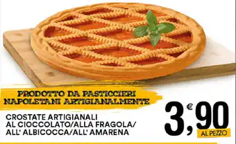 Gecop Crostate Artigianali Al Cioccolato/Alla Fragola/All'Albicocca/All'Amarena offerta