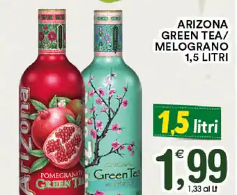 Arizona Green Tea/Melograno 1,5 litri