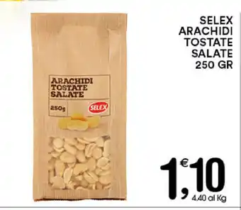 Selex Arachidi Tostate Salate 250gr