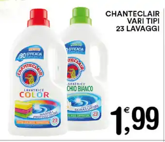 Chanteclair Vari Tipi 23 lavaggi