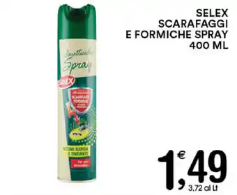 Selex Scarafaggi E Formiche Spray 400ml