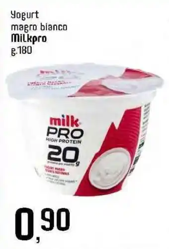 IperFamila Milk Pro Yogurt magro bianco 180 g. offerta