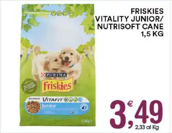 Friskies Vitality Junior/Nutrisoft Cane 1,5kg