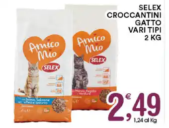 Selex Croccantini Gatto Vari Tipi 2kg