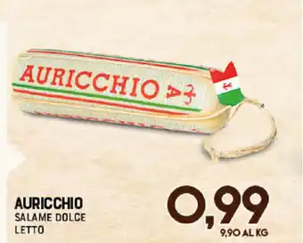 Auricchio Salame Dolce L'Etto