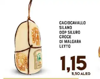 Gran Risparmio Caciocavallo Silano Dop Siluro Croce di Malgara L'Etto offerta