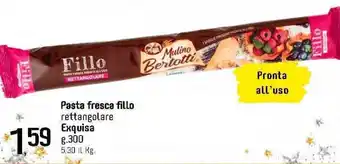 Exquisa Pasta fresca fillo 300 g.
