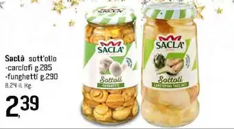 IperFamila Sacla' sott'olio 285 g/290 g offerta