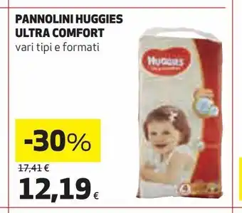 Coop Pannolini huggies ultra confort offerta