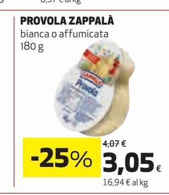 Coop Provola zappalà offerta