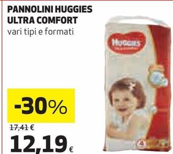 Ipercoop Pannolini huggies ultra comfort offerta