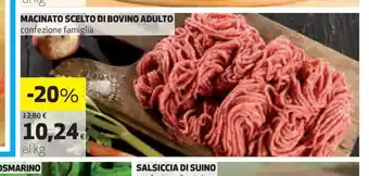 Coop Macinnato scelto di bovino adulto offerta