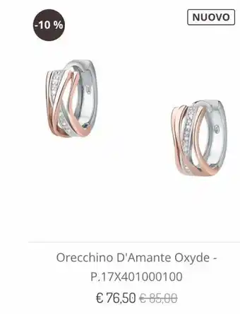 D'amante Orecchino d'amante offerta