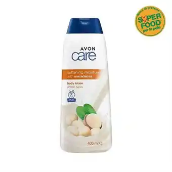 Lozione idratante per il corpo con macadamia softening moisture avon care