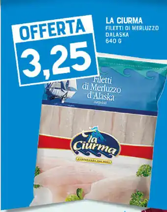 Gran Risparmio La Ciurma Filetti di Merluzzo Dalaska 640g offerta