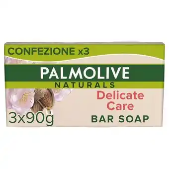 La Saponeria Palmolive sapone solido naturals latte di mandorla 3x90 g offerta