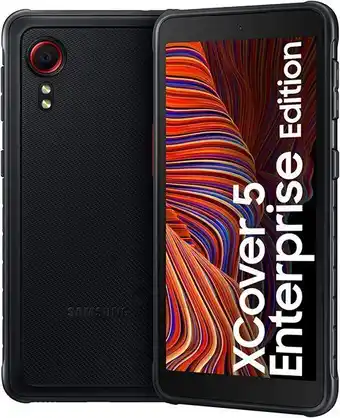 Amazon Samsung galaxy xcover 5 enterprise edition smartphone resistente all'acqua, display da 5,3 pollici, 4 gb di ram e 64 gb di... offerta