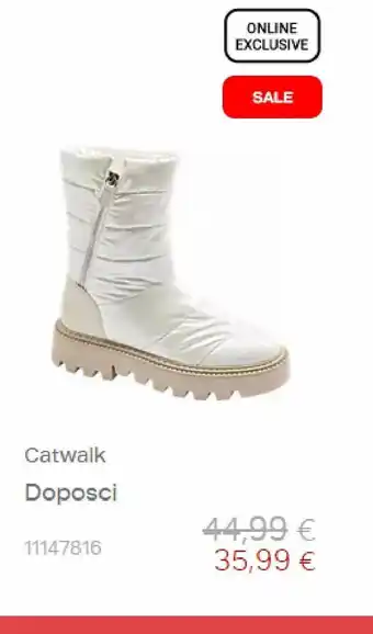 Deichmann Doposci catwalk offerta