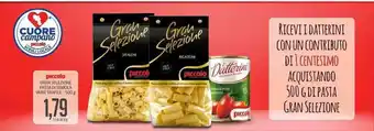 Supermercati Piccolo Piccolo Gran Selezione Pasta di Semola varie trafile 500 g offerta