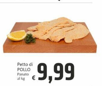 Petto di Pollo Panato al kg