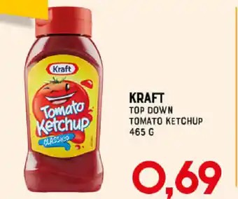 Gran Risparmio Kraft Top Down Tomate Ketchup 465g offerta