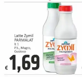 Paghi Poco Zymil Late Parmalat 1 lt P.S. Magro, Gustoso offerta