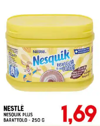Gran Risparmio Nestle Nesquik Plus Barattolo 250g offerta