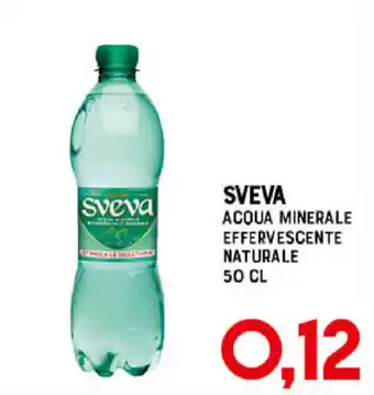 Gran Risparmio Sveva Acqua Minerale Effervescente Naturale 50cl offerta
