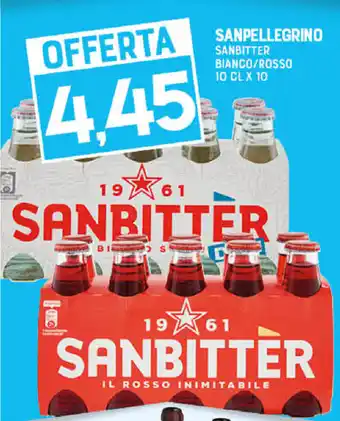 Sanbitter Sanpellegrino Bianco/Rosso 10cl x 10