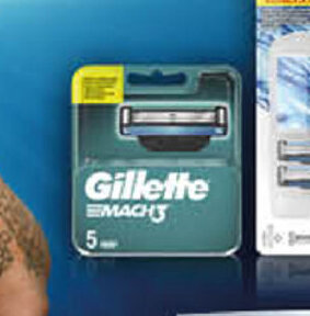 Gran Risparmio Gillette Mach3 Ricarica 5 Pezzi offerta