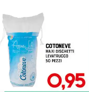 Cotoneve Maxi Dischetti Levatrucco 50 pezzi