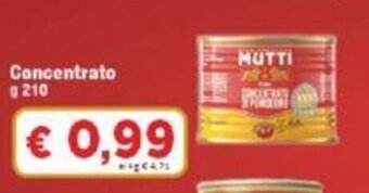 Paghi Poco Mutti Concentrato 210 g offerta