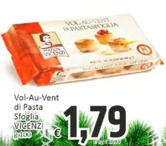 Paghi Poco Vicenzi Vil-Au-Vent di Pasta Sfoglia 100 g offerta