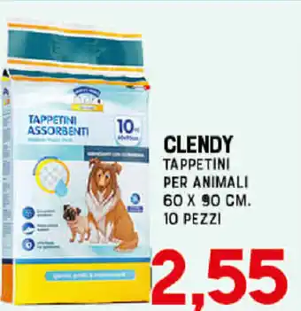Gran Risparmio Clendy Tappetini per Animali 60x90cm. 10 Pezzi offerta